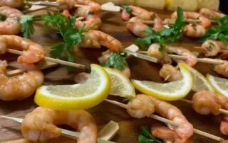 Prawns canapés - All Events Hog Roast Prawns canapés