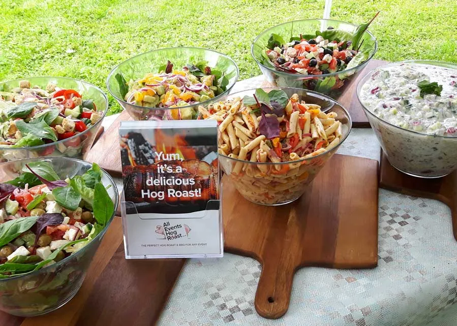 salads hog roast event - All Events Hog Roast Fresh Green Salad- salads hog roast event