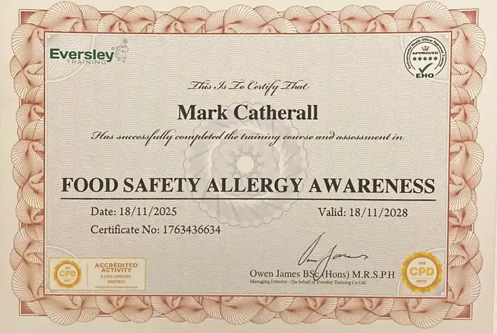 Food safety Allergy Awareness