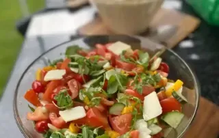 Crunchy Salads and dressings at Hog Roast event - All Events Hog Roast Crunchy Salads and dressings at Hog Roast event