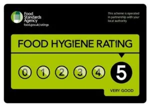 Food Standards Agency Certificate