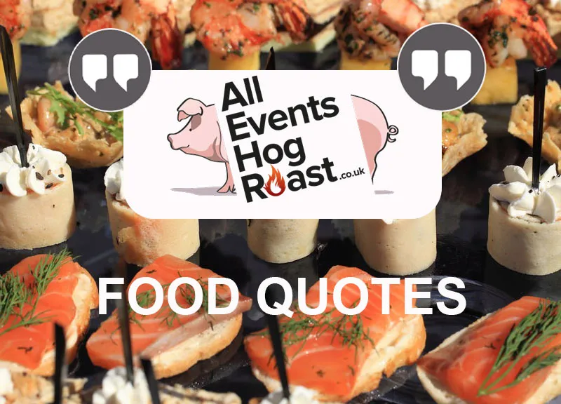 Food Quotes