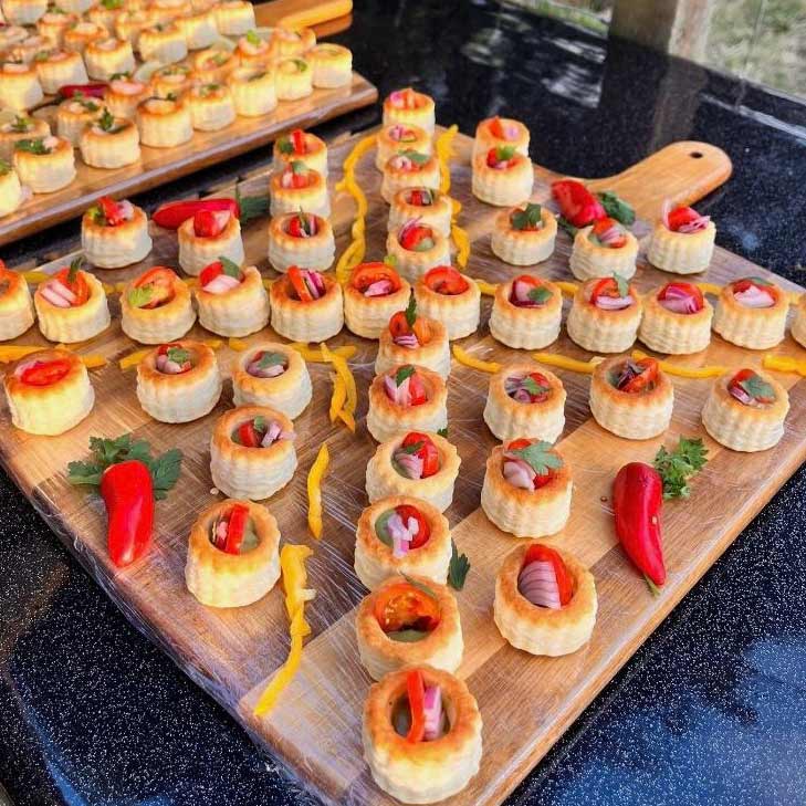 Canapés for Hog Roast Catering Package