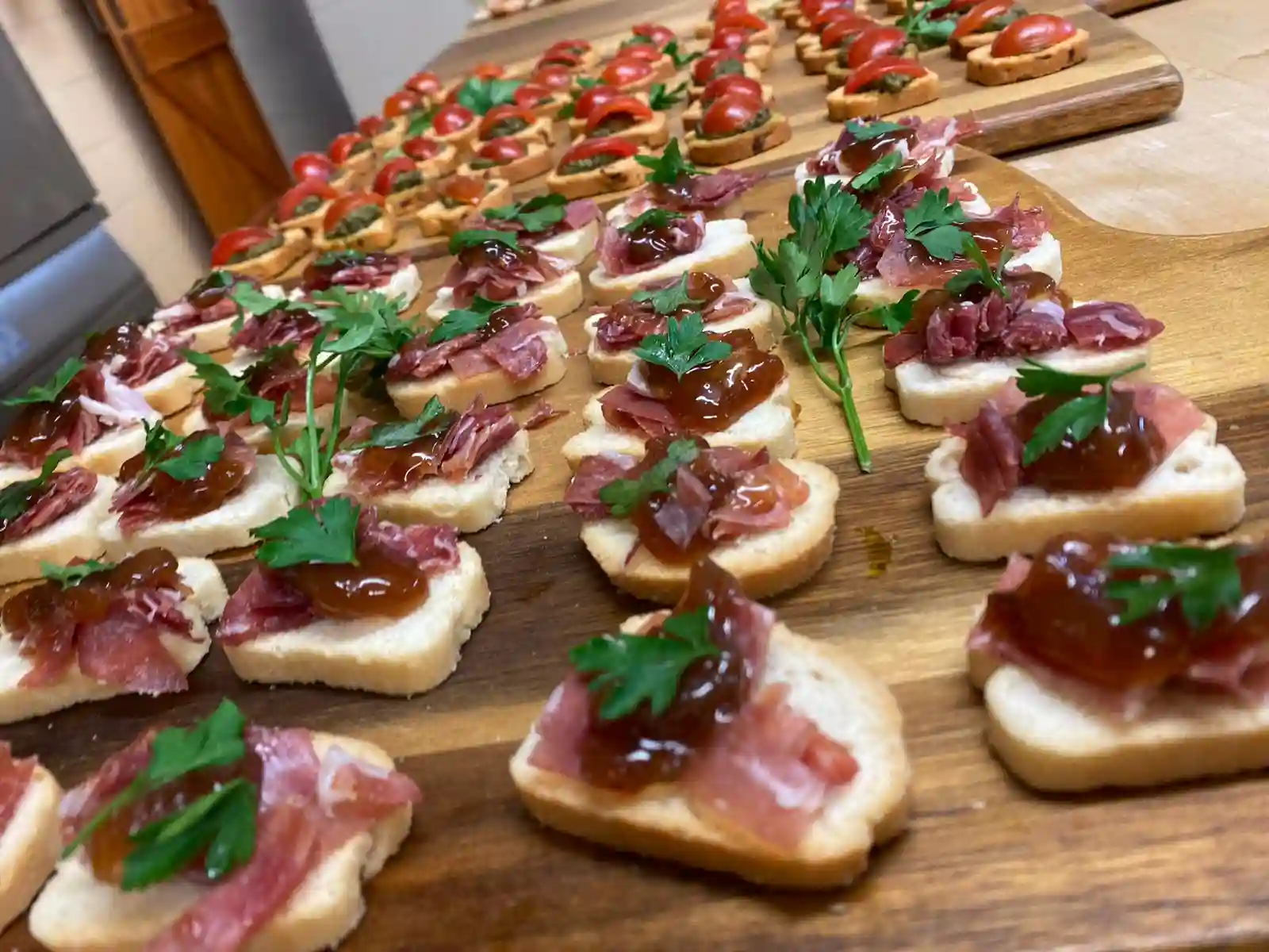 Canapes at Hog Roast -Swindon Party